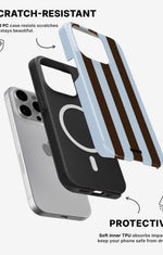 iPhone 14 Pro Max Tough Case – Bistro Stripes - View 2