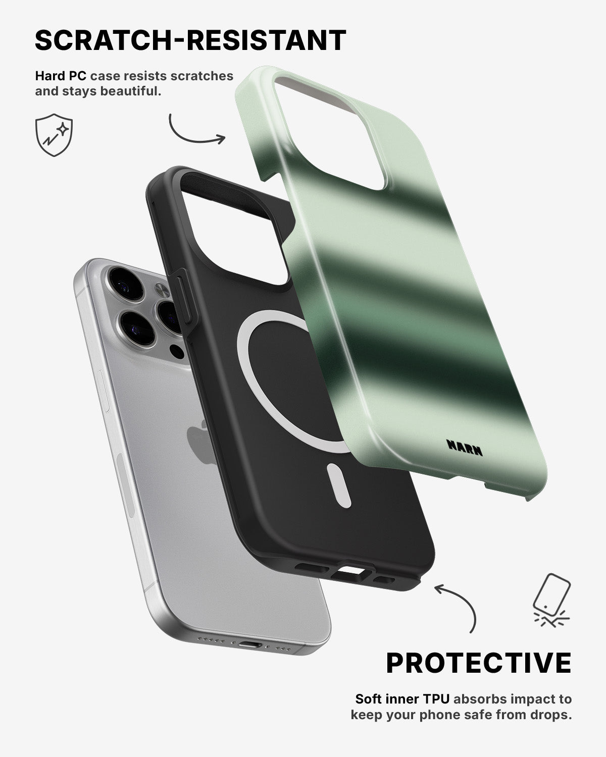 iPhone 14 Pro Max Tough Case – Mint - View 2