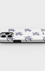 iPhone 14 Pro Max Tough Case – Blue Turtles - View 3