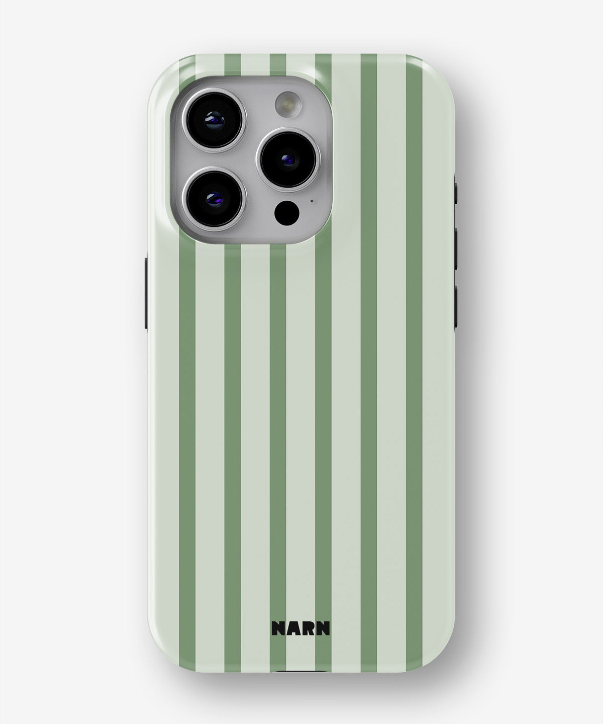 iPhone 13 Pro Max Tough Case – Sage Stripes - View 1