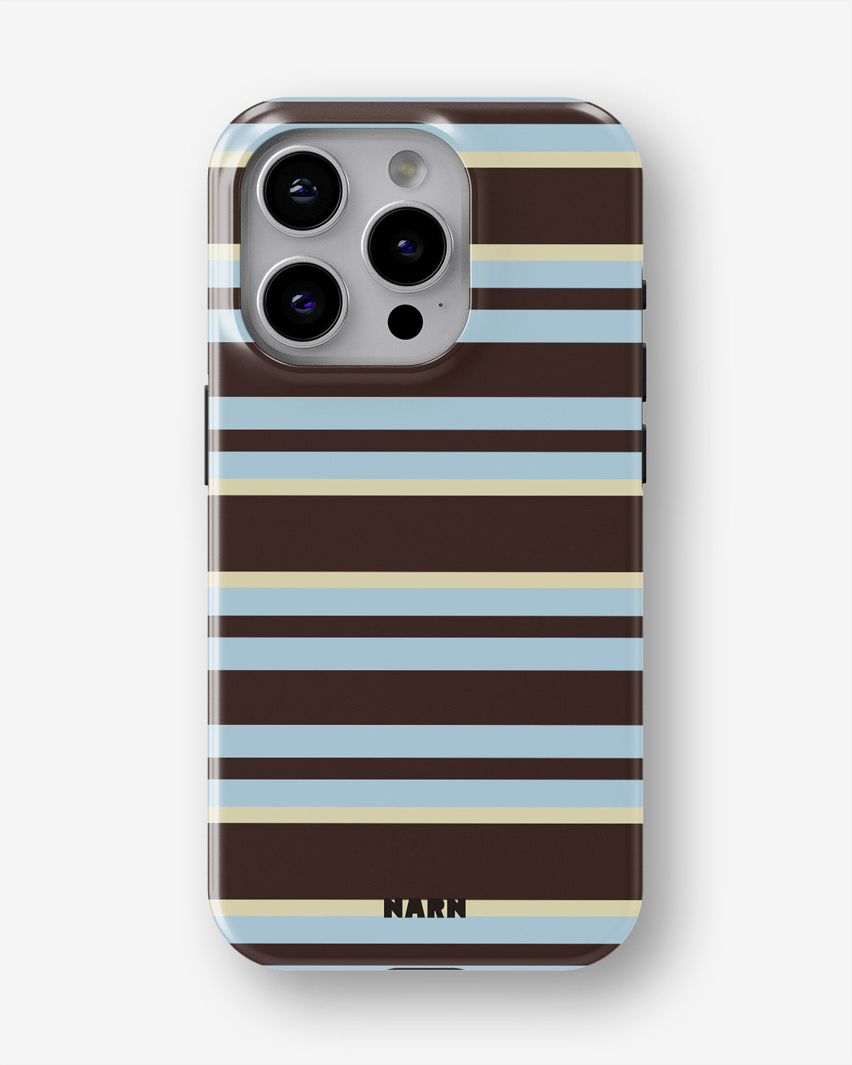 iPhone 13 Pro Max Tough Case – Latte Lines - View 1