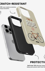 iPhone 13 Pro Max Tough Case – Ride My Bicycle - View 2
