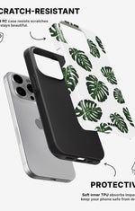 iPhone 13 Pro Max Tough Case – Monstera Pattern - View 2