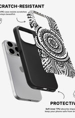 iPhone 13 Pro Max Tough Case – Henna Mandala - View 2