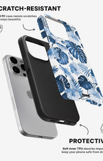 iPhone 13 Pro Max Tough Case – Blue Tropics - View 2