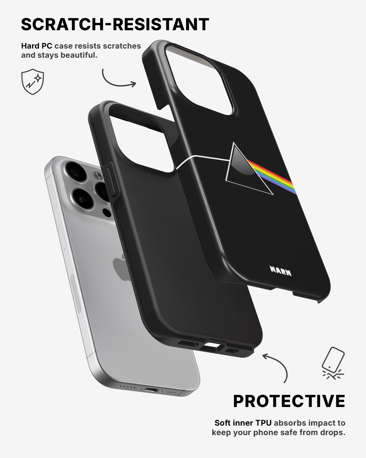 iPhone 13 Pro Max Tough Case – Dark Side - View 2
