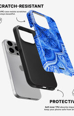 iPhone 13 Pro Max Tough Case – Blue Vintage - View 2