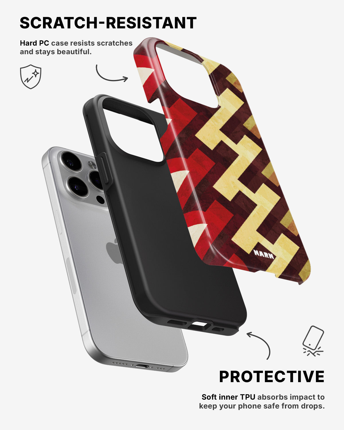 iPhone 13 Pro Max Tough Case – 70s - View 2