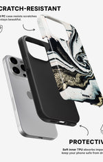 iPhone 13 Pro Max Tough Case – Golden Swirl - View 2