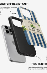 iPhone 13 Pro Max Tough Case – Greek Blues - View 2