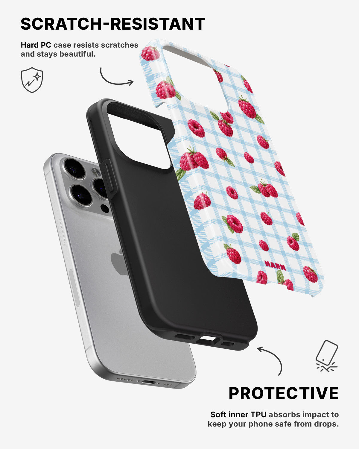 iPhone 13 Pro Max Tough Case – Berry Basket - View 2