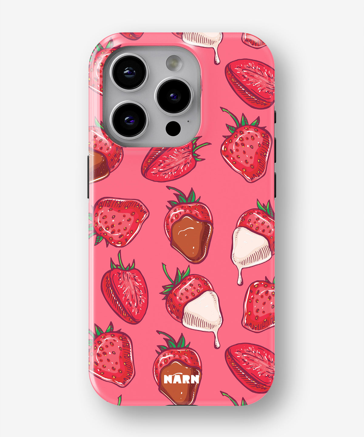 iPhone 13 Pro Max Tough Case – Strawberry Chocolate - View 1