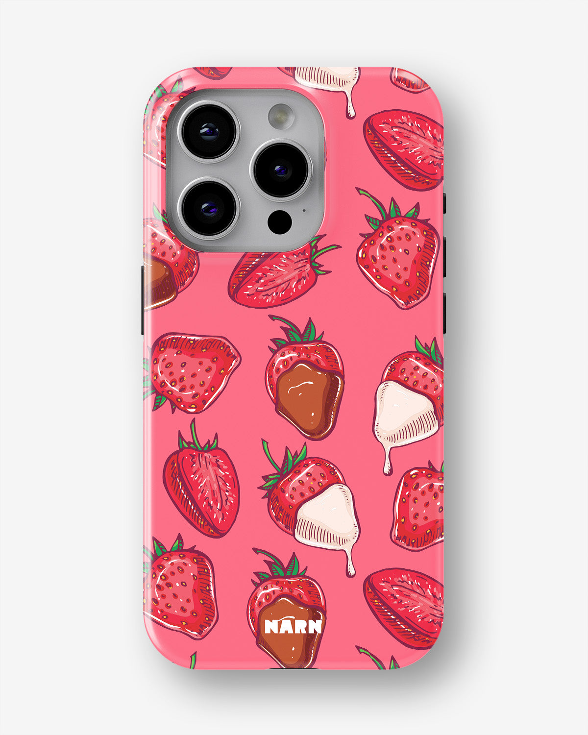 iPhone 13 Pro Max Tough Case – Strawberry Chocolate - View 1