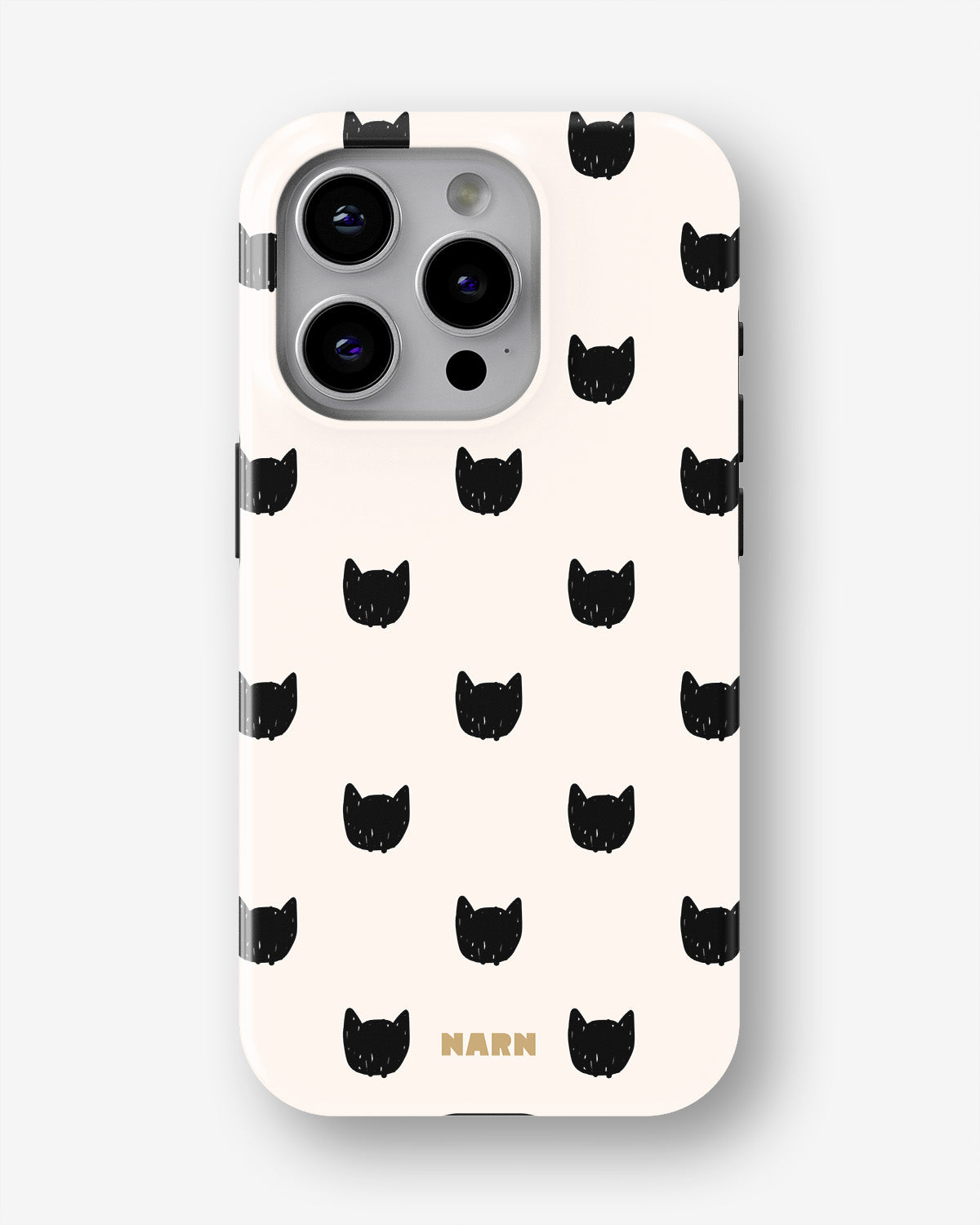 iPhone 13 Pro Max Tough Case – Kitty Dots - View 1