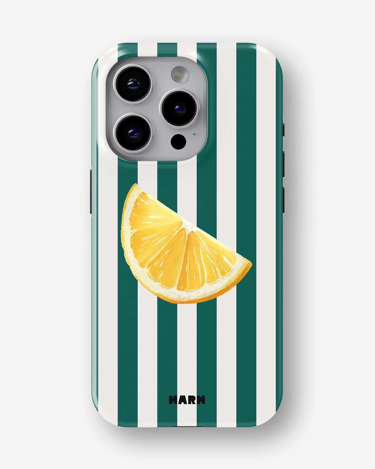 iPhone 13 Pro Max Tough Case – Lemon Stripes - View 1