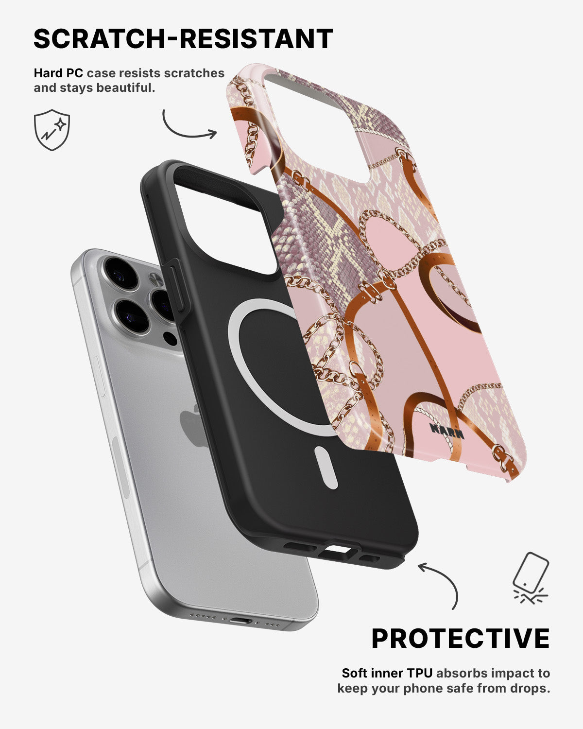 iPhone 13 Pro Max Tough Case – Chains - View 2