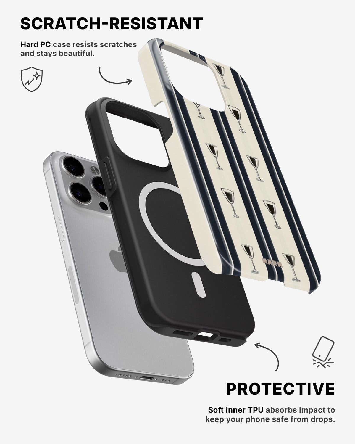 iPhone 13 Pro Max Tough Case – Sail & Sip - View 2