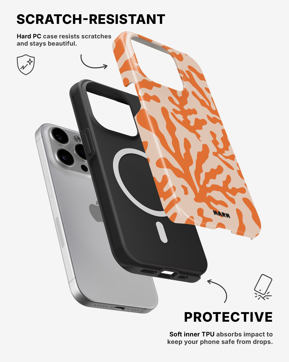 iPhone 13 Pro Max Tough Case – Coral Reef - View 2