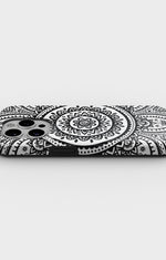 iPhone 13 Pro Max Tough Case – Henna Mandala - View 3
