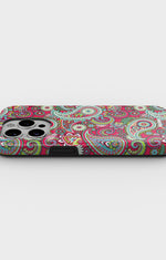 iPhone 13 Pro Max Tough Case – Paisley Paradise - View 3