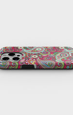 iPhone 13 Pro Max Tough Case – Paisley Paradise - View 3