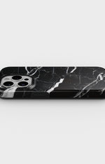 iPhone 13 Pro Max Tough Case – Black Marble - View 3