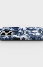 iPhone 13 Pro Max Tough Case – Tie Dye Blue - View 3