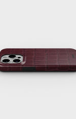 iPhone 13 Pro Max Tough Case – Rouge Croc - View 3