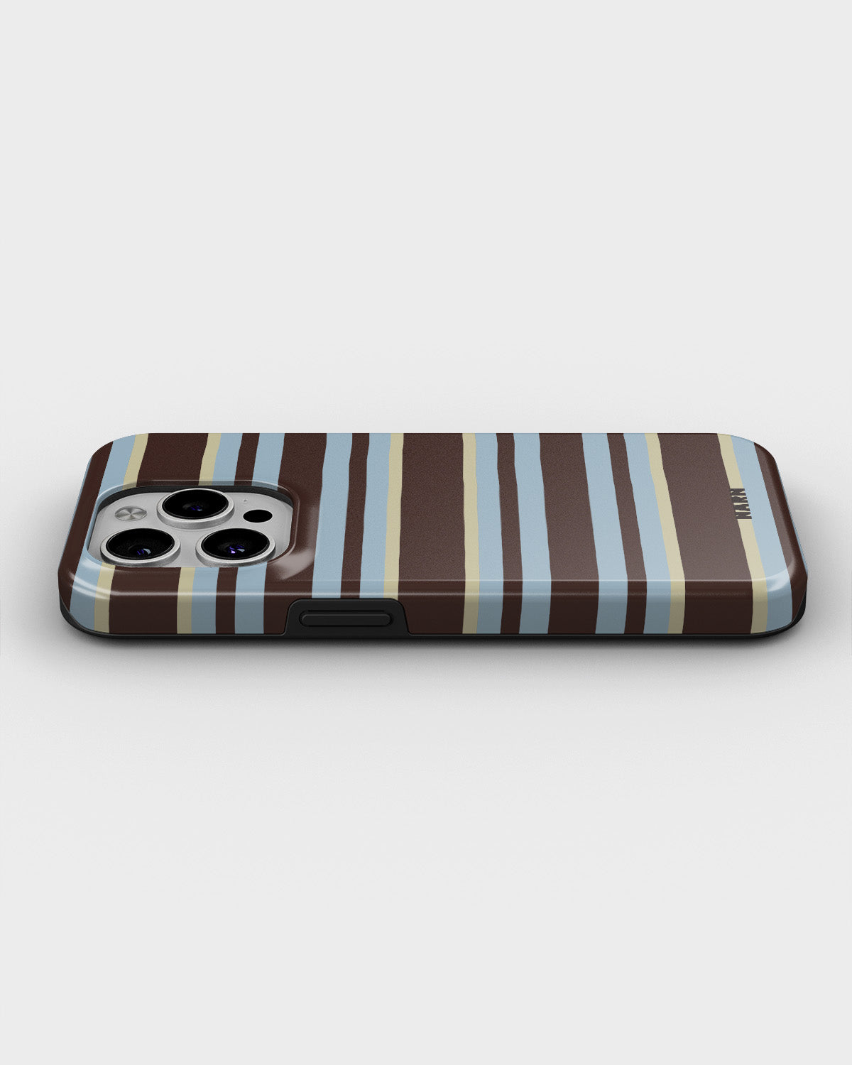 iPhone 13 Pro Max Tough Case – Latte Lines - View 3