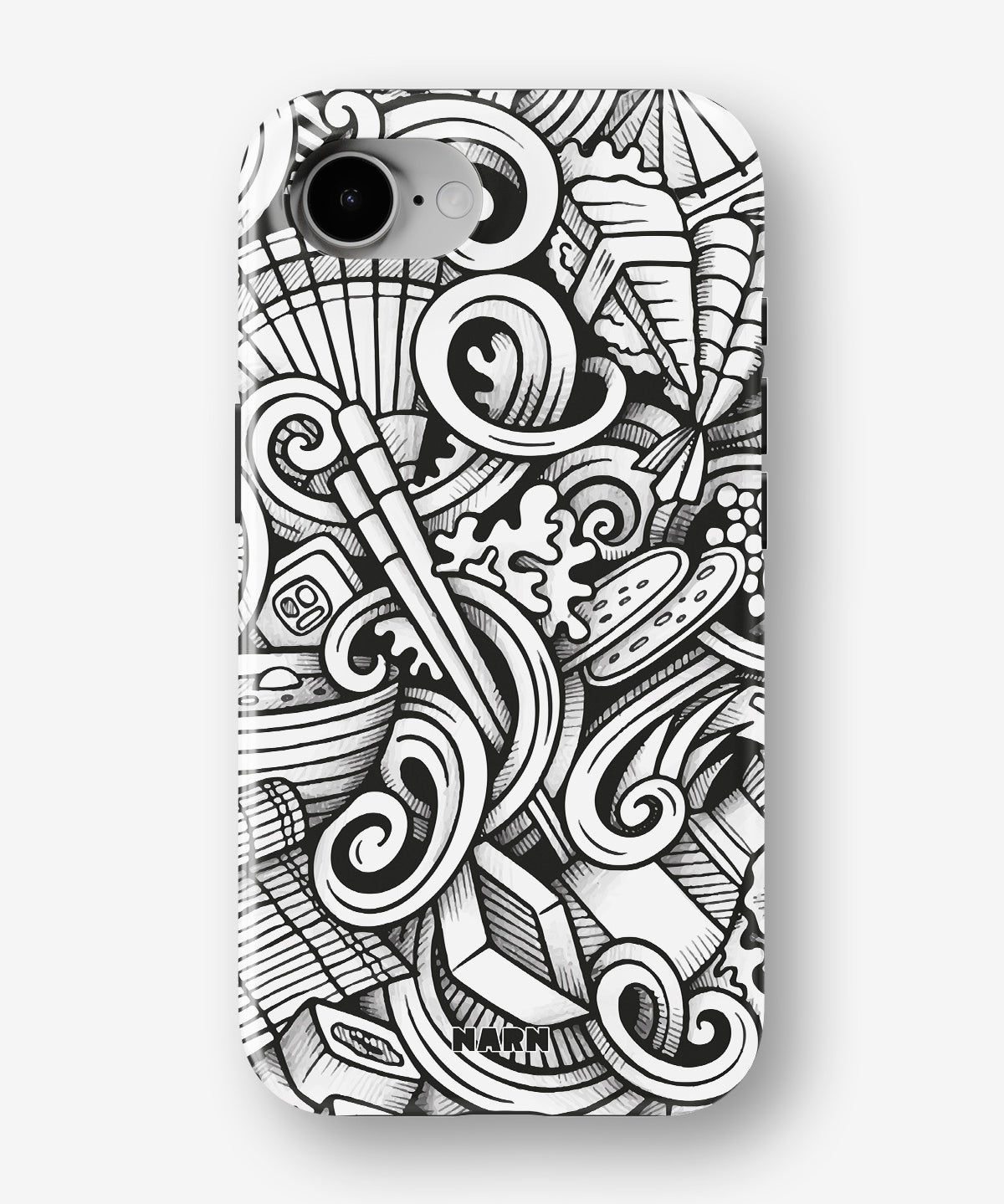 iPhone SE (2020/2022) Tough Case – Japanese Pattern - View 1