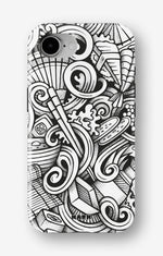 iPhone SE (2020/2022) Tough Case – Japanese Pattern - View 1