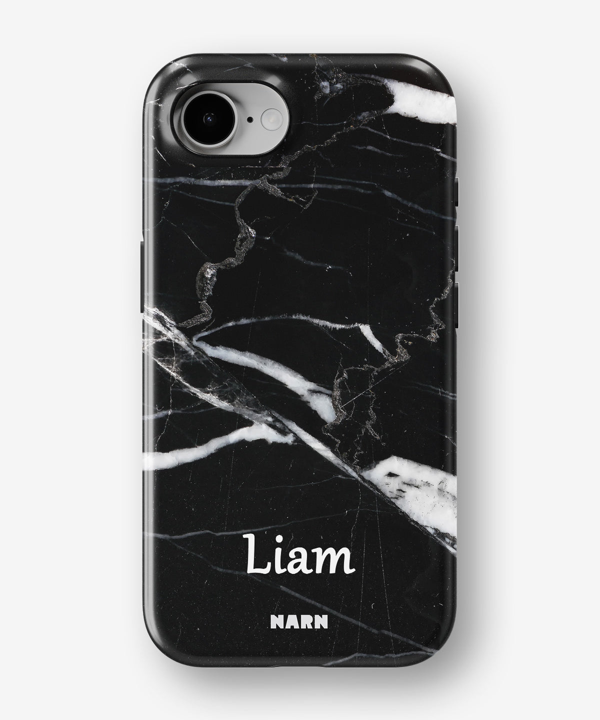 iPhone SE (2020/2022) Tough Case – Custom - Black Marble - View 1