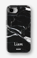iPhone SE (2020/2022) Tough Case – Custom - Black Marble - View 1