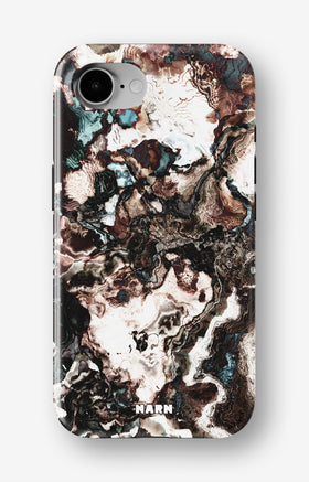 iPhone SE (2020/2022) Tough Case – Marble Brown - View 1