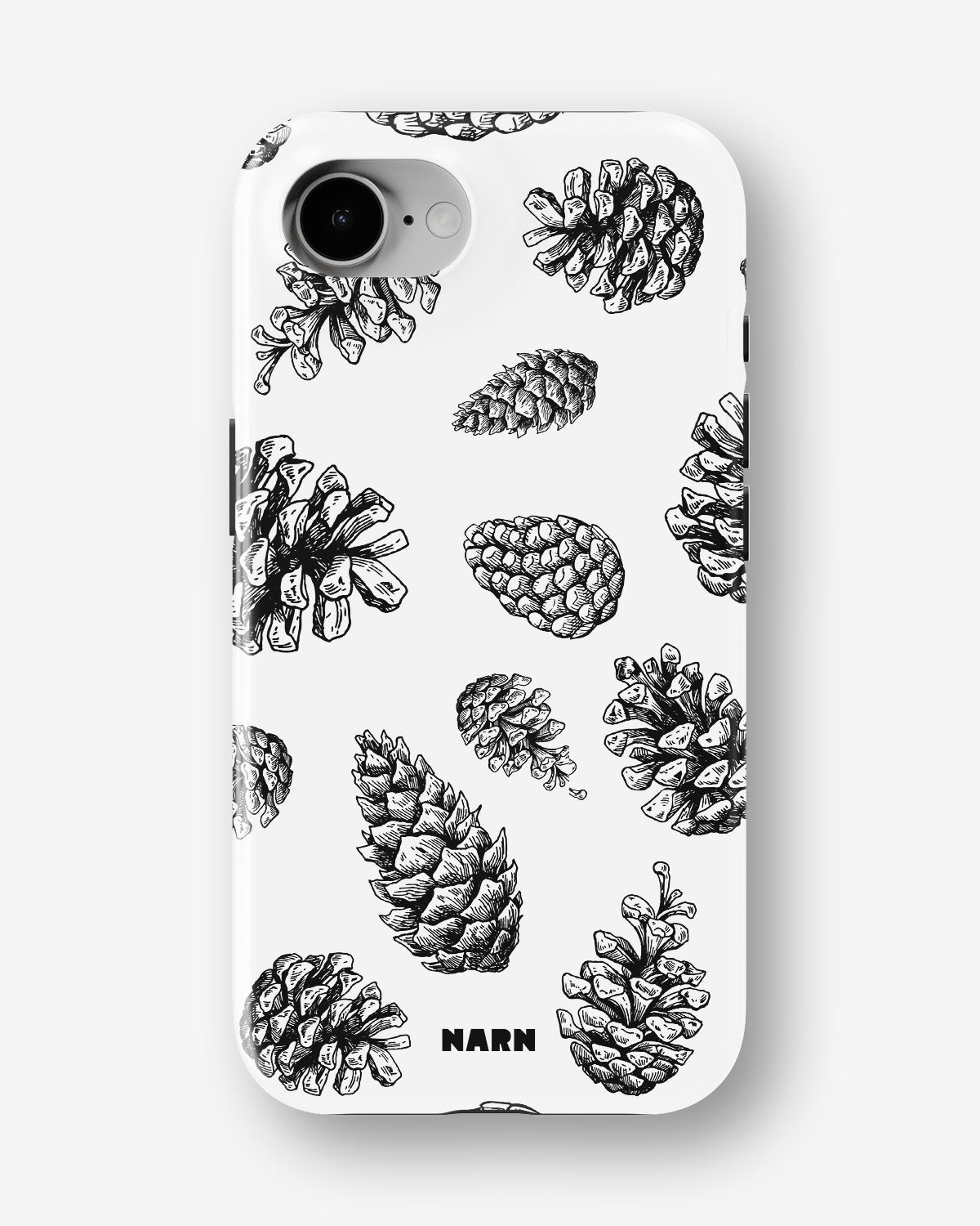 iPhone SE (2020/2022) Tough Case – Pine Cones - View 1