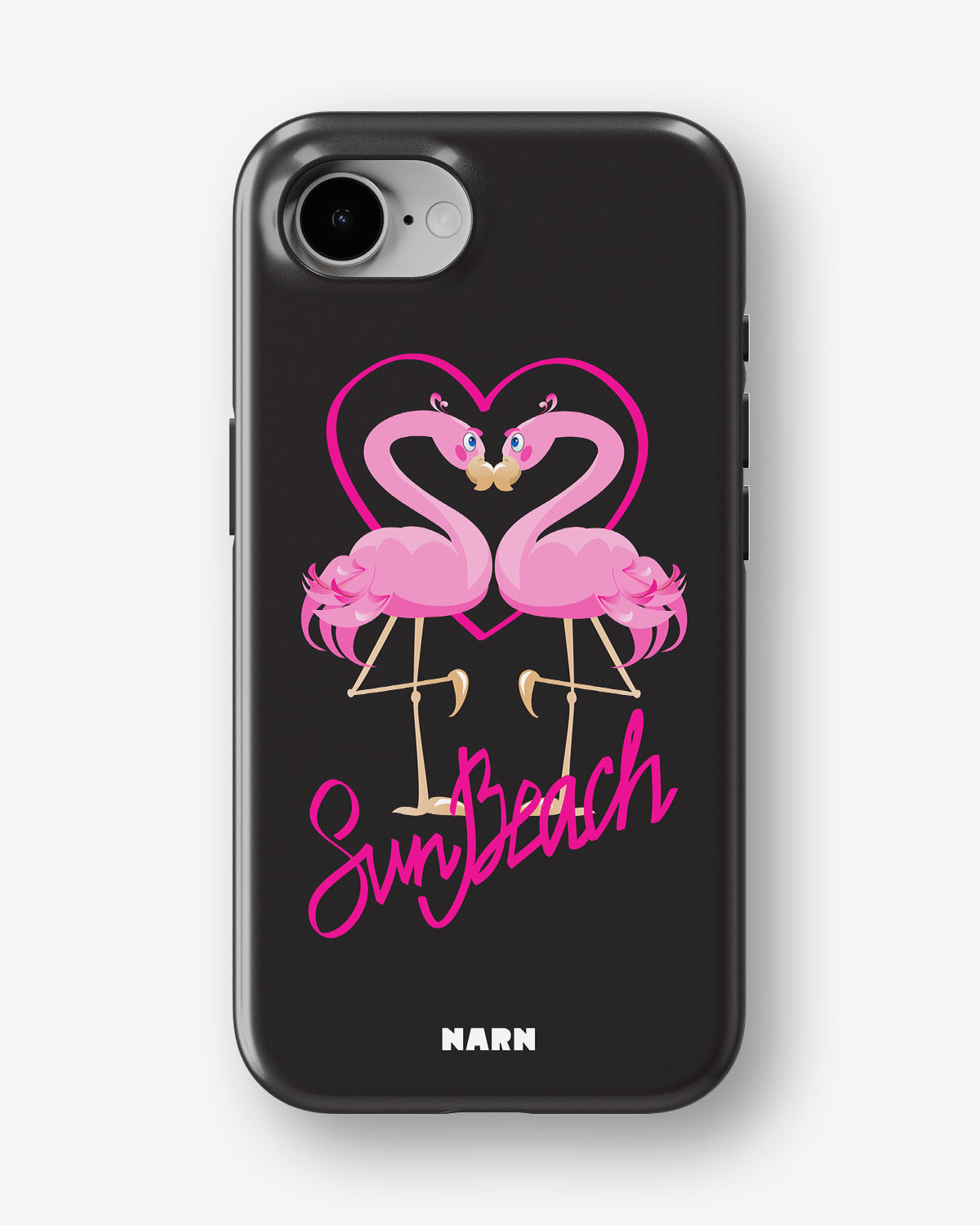 iPhone SE (2020/2022) Tough Case – Beach Flamingo - View 1