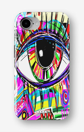 iPhone SE (2020/2022) Tough Case – Abstract Eye - View 1