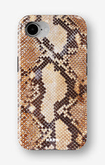 iPhone SE (2020/2022) Tough Case – Brown Snakeskin - View 1