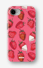 iPhone SE (2020/2022) Tough Case – Strawberry Chocolate - View 1