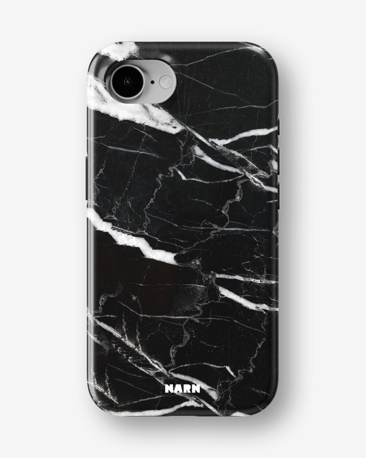 iPhone SE (2020/2022) Tough Case – Black Marble - View 1