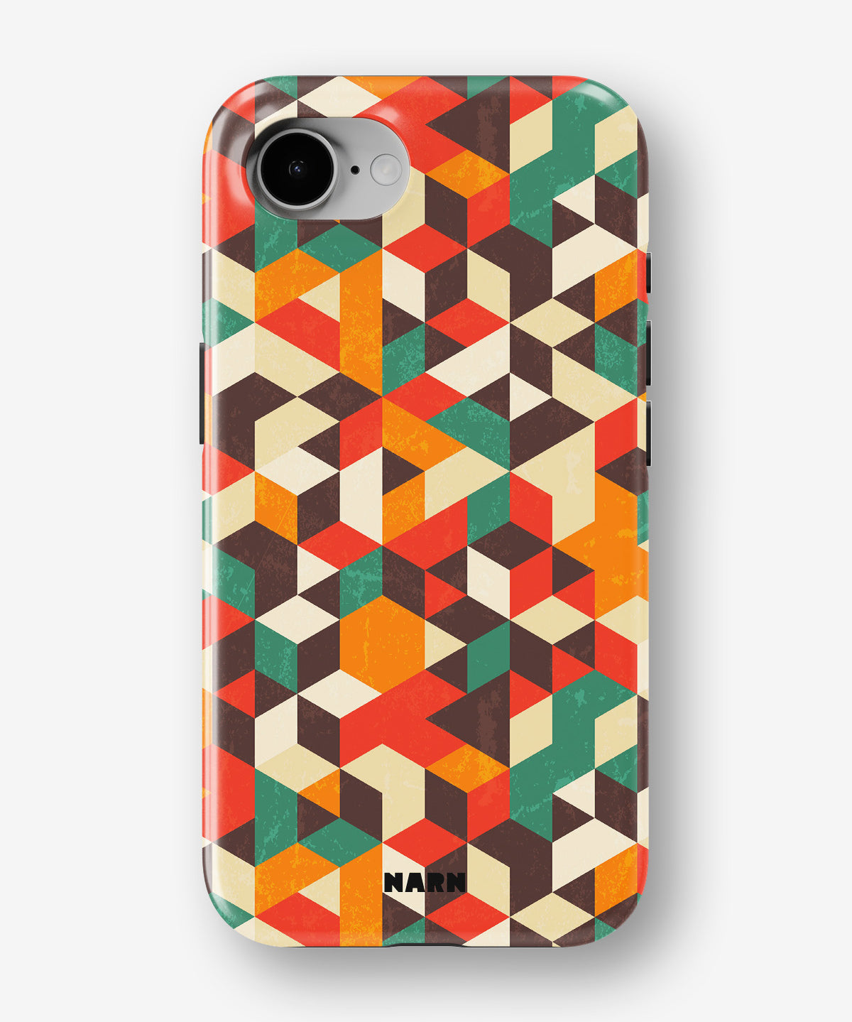 iPhone SE (2020/2022) Tough Case – Retro Geometric - View 1