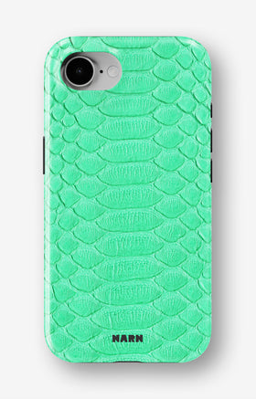 iPhone SE (2020/2022) Tough Case – Turquoise Snake - View 1