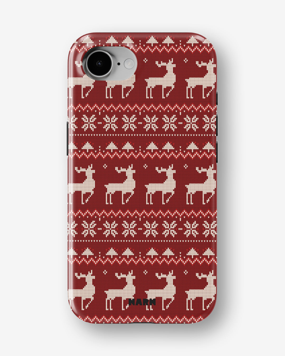 iPhone SE (2020/2022) Tough Case – Reindeer Knit - View 1