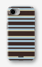 iPhone SE (2020/2022) Tough Case – Latte Lines - View 1