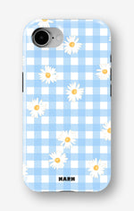 iPhone SE (2020/2022) Tough Case – Blue Daisies - View 1