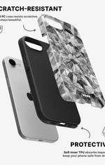 iPhone SE (2020/2022) Tough Case – Grey Crystals - View 2