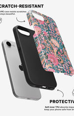 iPhone SE (2020/2022) Tough Case – Fantasy Flowers - View 2