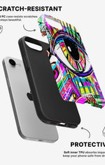 iPhone SE (2020/2022) Tough Case – Abstract Eye - View 2