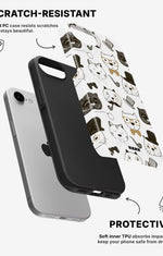 iPhone SE (2020/2022) Tough Case – Cartoon Cats - View 2