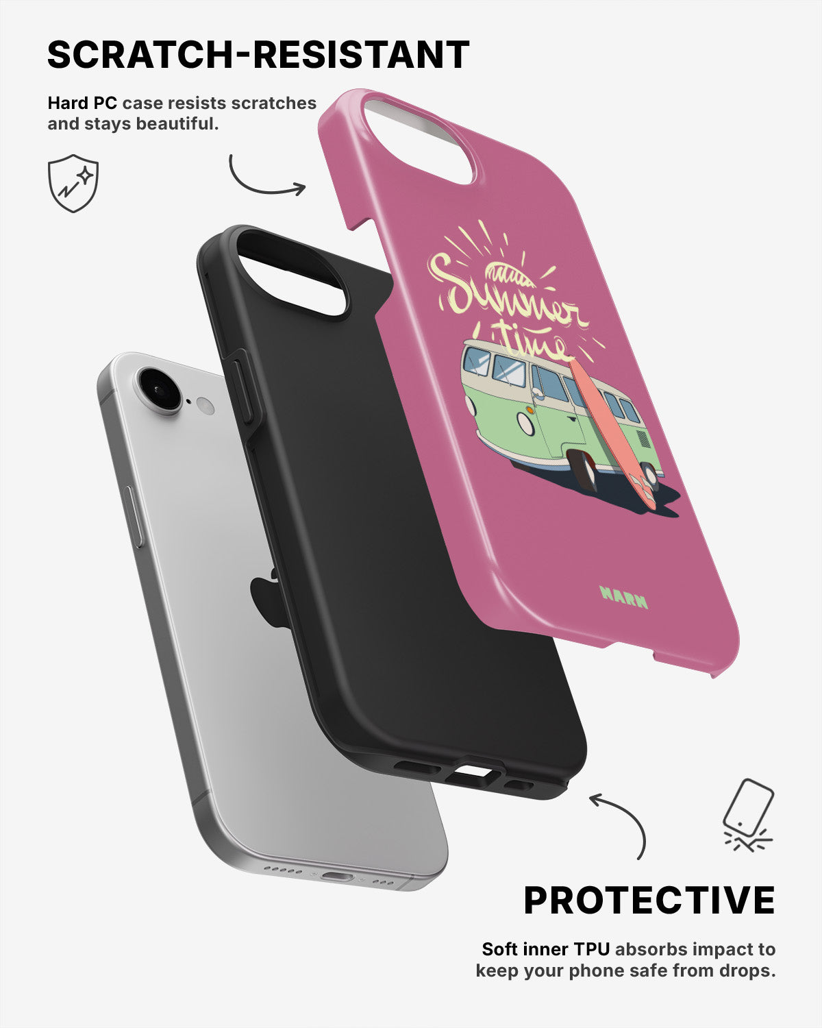 iPhone SE (2020/2022) Tough Case – Summer Van - View 2